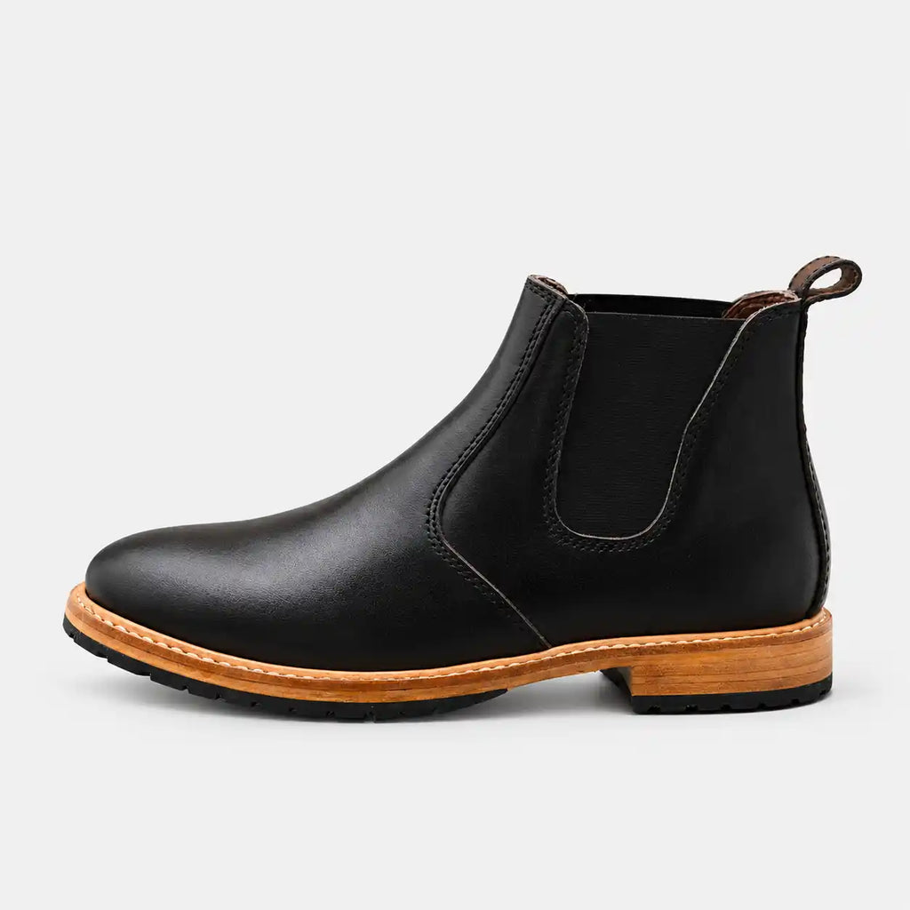 The Ellery — Bespoke Chelsea Boot - Black