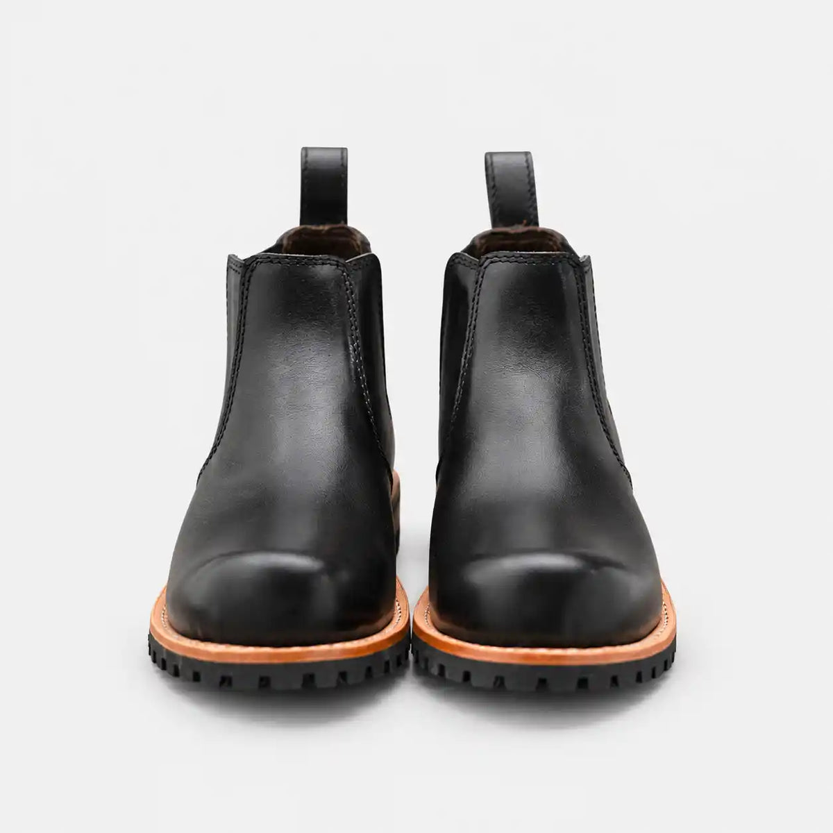 The Rowan — Handcrafted Chelsea Boot - Black