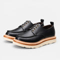 The Calder - Hand-Lasted Moc Oxford - Black