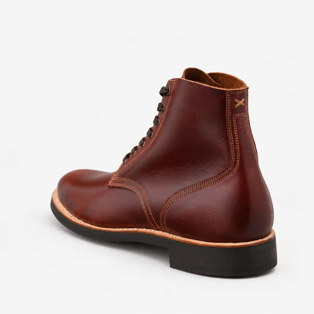 The Sterling — Handcrafted Service Boot - Saddle Tan