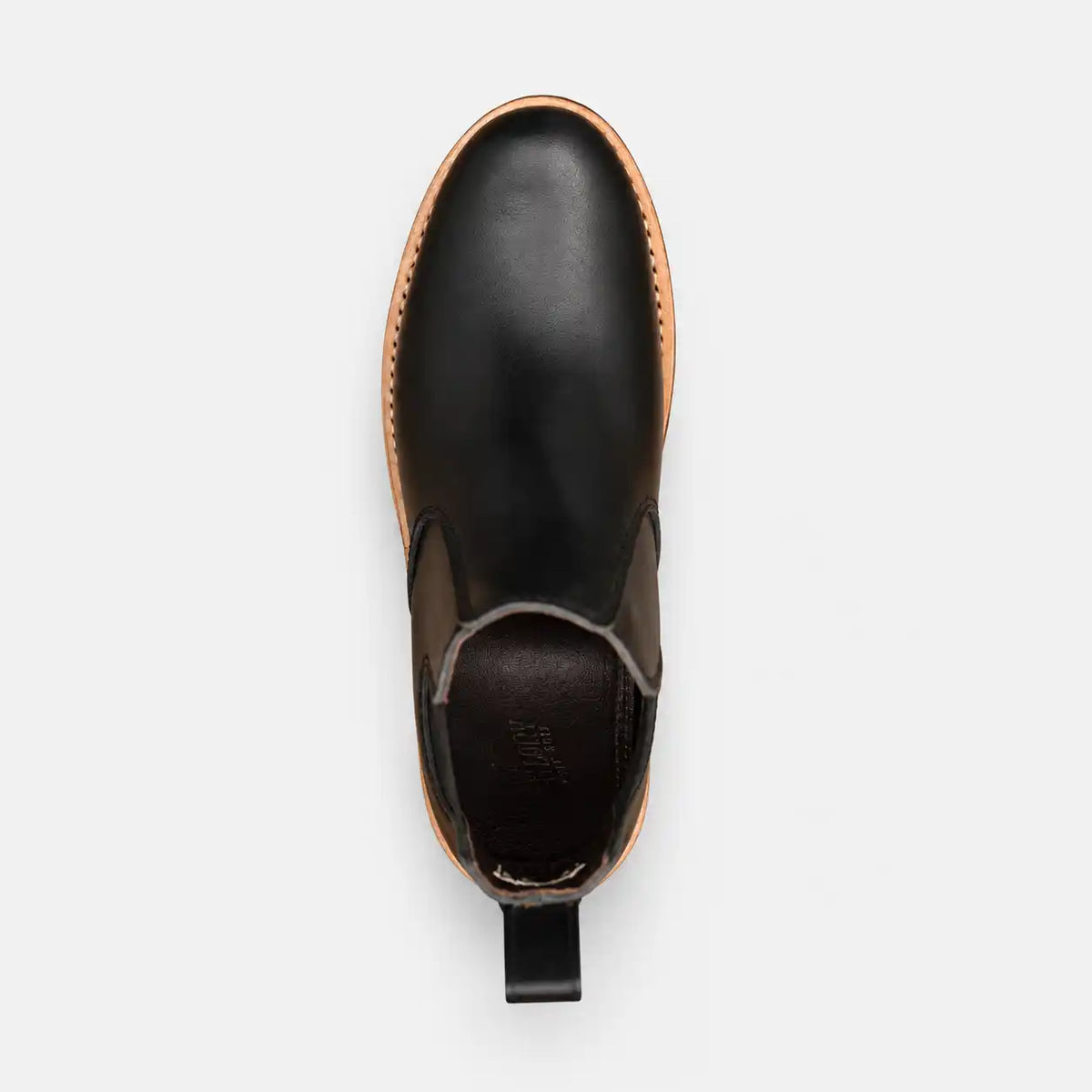 The Rowan — Handcrafted Chelsea Boot - Black