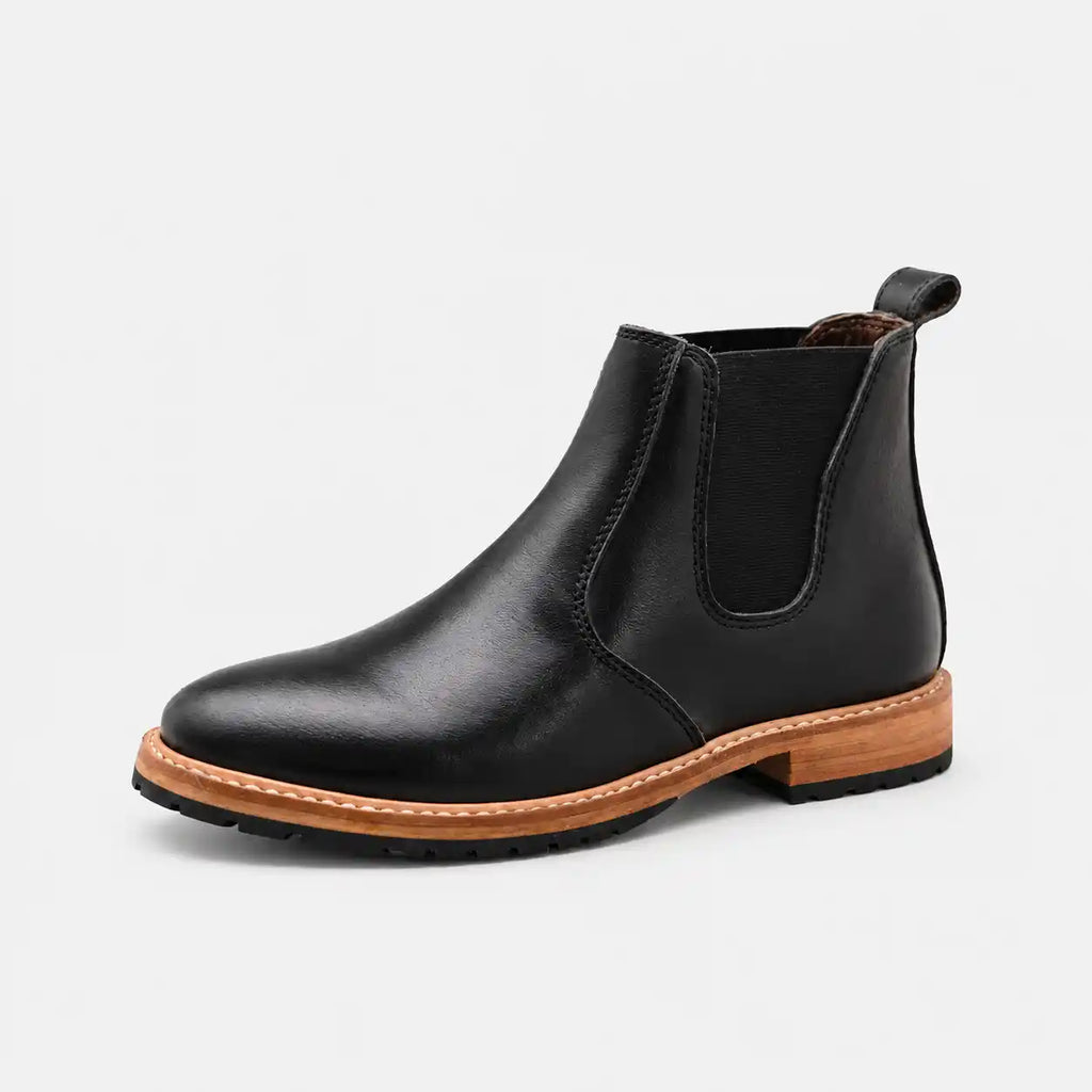 The Ellery — Bespoke Chelsea Boot - Black