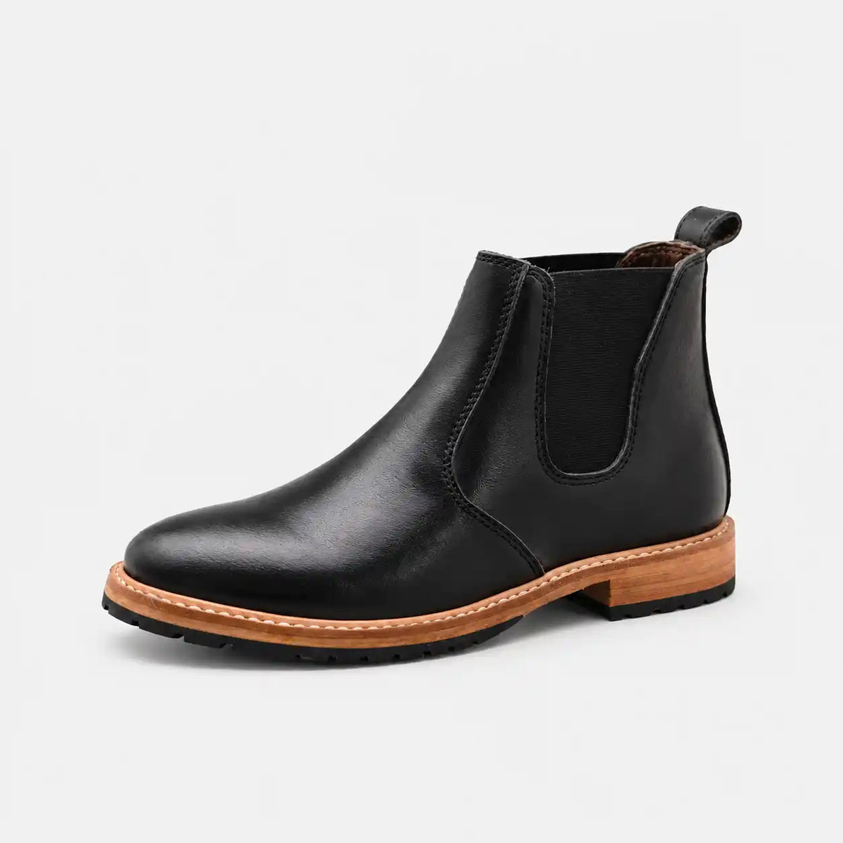The Ellery — Bespoke Chelsea Boot - Black