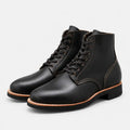 The Sterling — Handcrafted Service Boot - Black