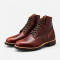 The Sterling — Handcrafted Service Boot - Saddle Tan