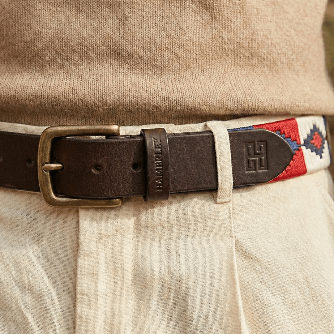 Sovereign Field Handcrafted Polo Belt – Genuine Leather
