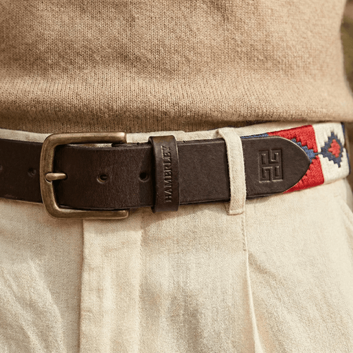 Sovereign Field Handcrafted Polo Belt – Genuine Leather