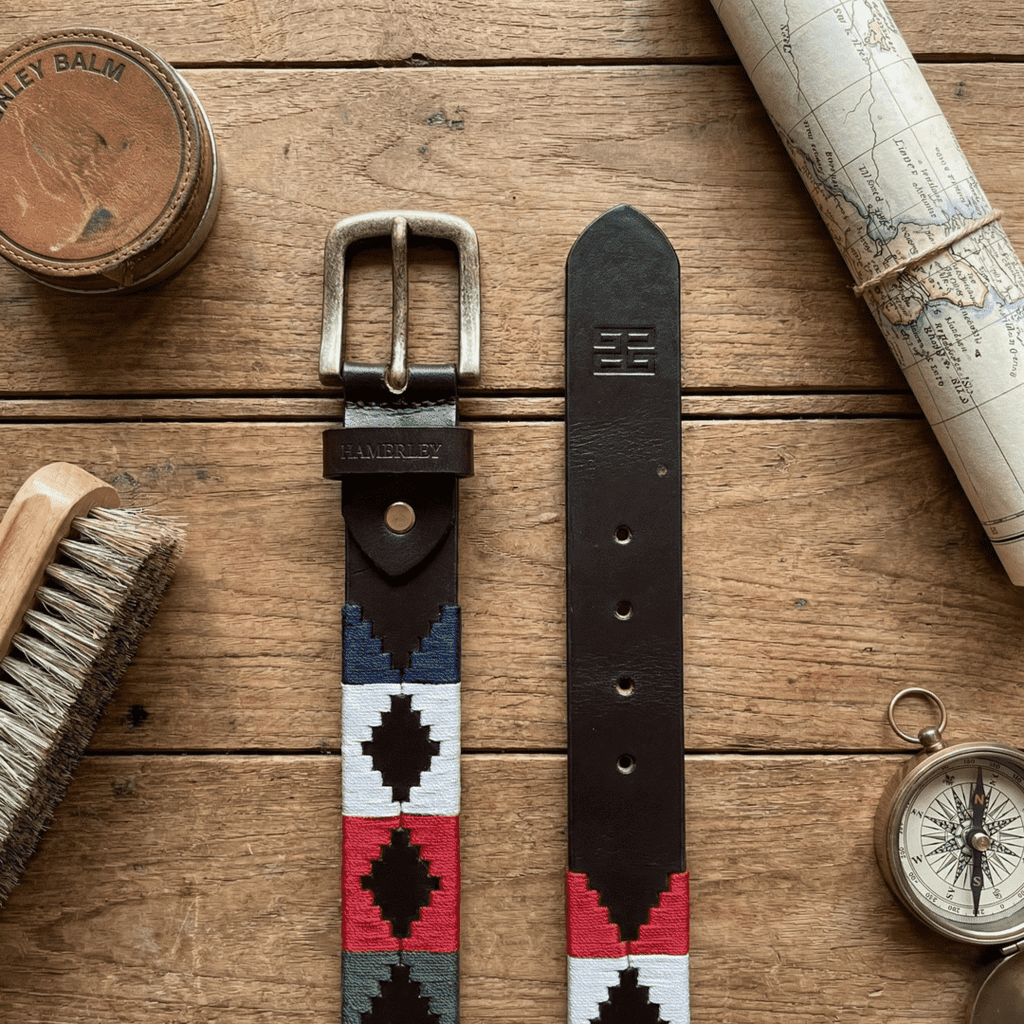 Sovereign Field Handcrafted Polo Belt – Genuine Leather