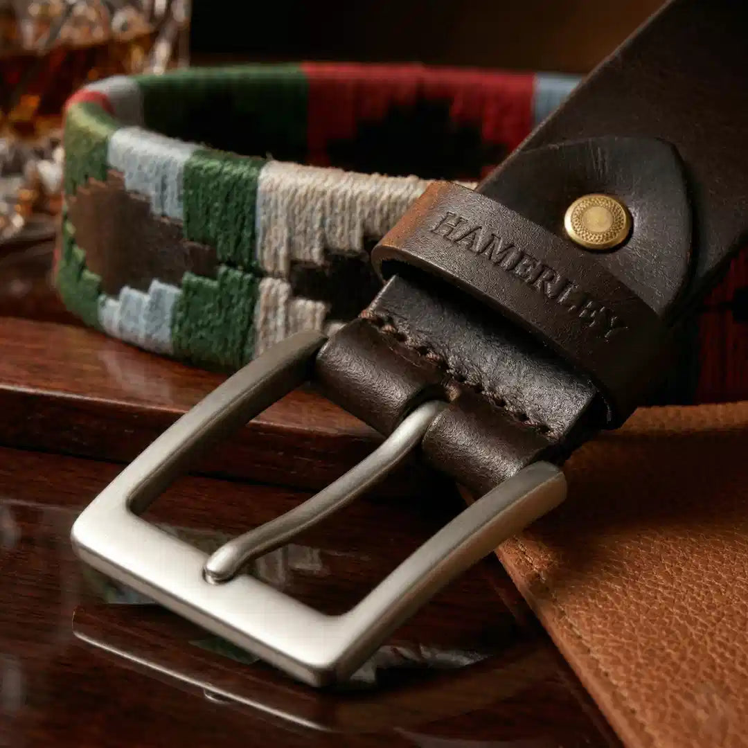 Sovereign Field Handcrafted Polo Belt – Genuine Leather