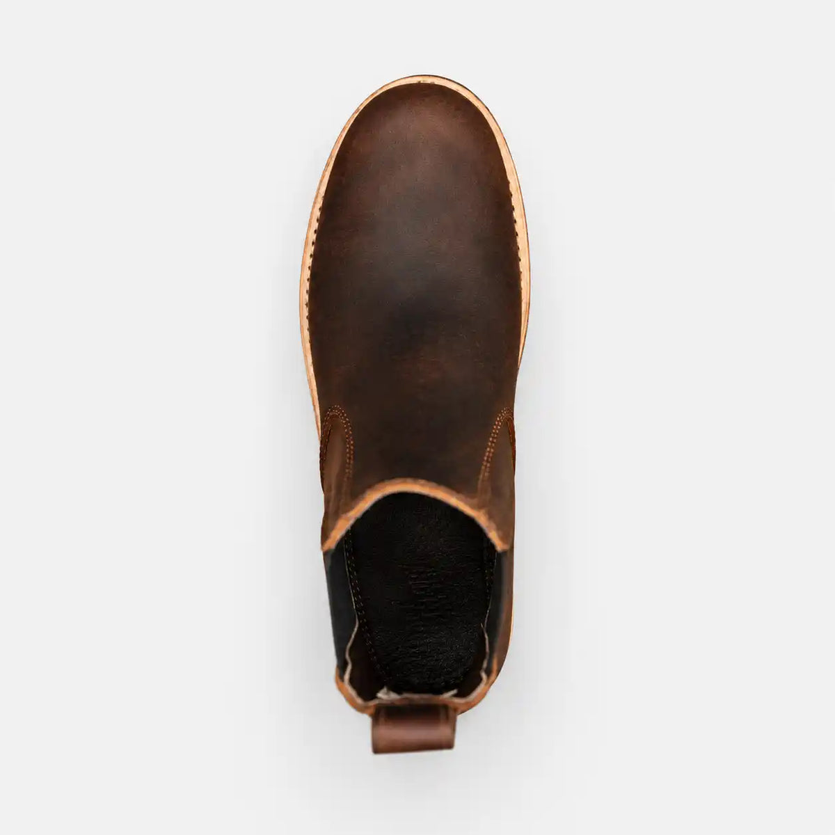 The Rowan — Handcrafted Chelsea Boot - Vintage Brown