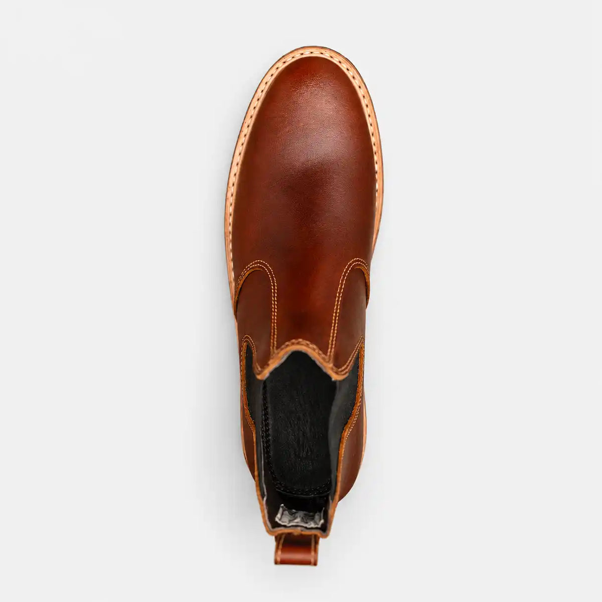 The Ellery — Bespoke Chelsea Boot - Saddle Tan