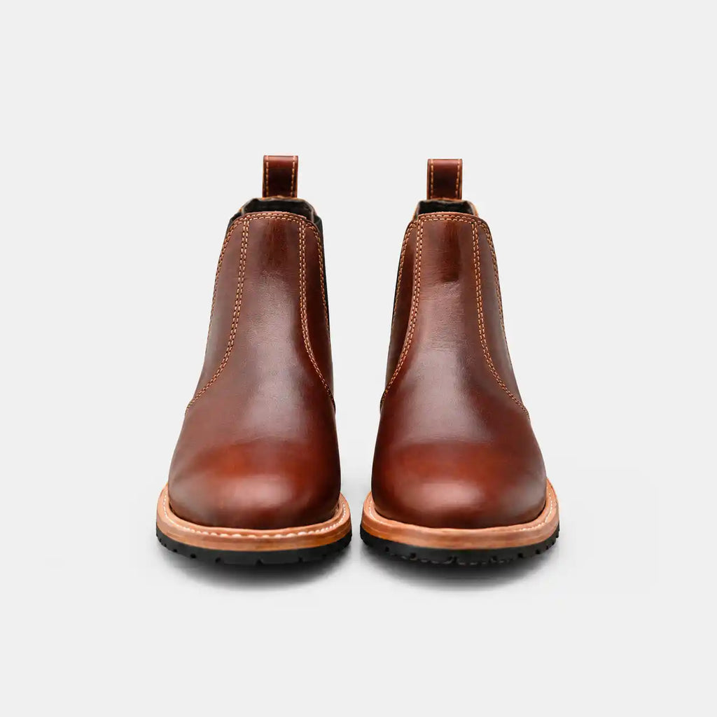 The Ellery — Bespoke Chelsea Boot - Saddle Tan