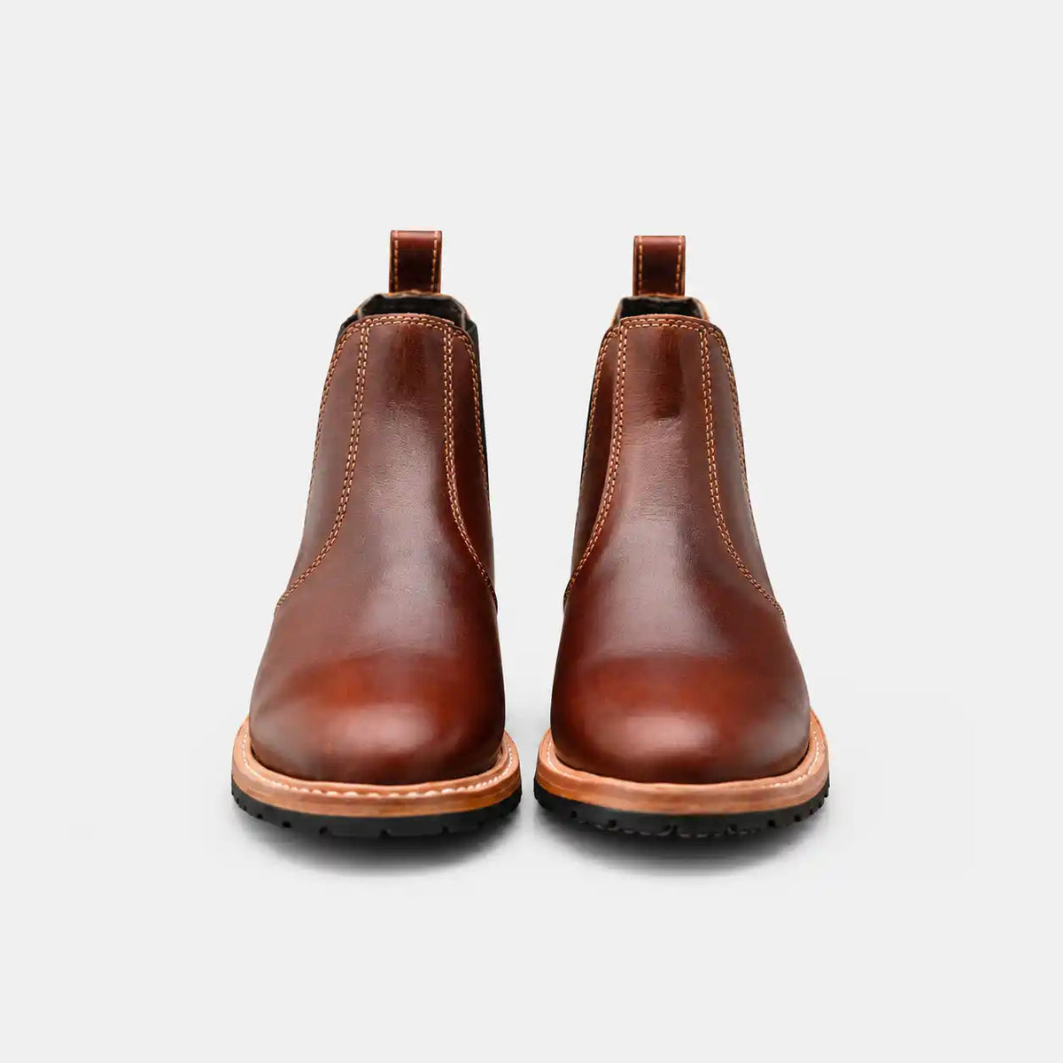 The Ellery — Bespoke Chelsea Boot - Saddle Tan