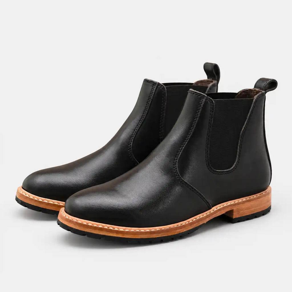 The Ellery — Bespoke Chelsea Boot - Black