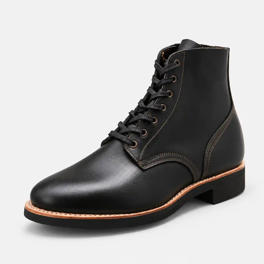 The Sterling — Handcrafted Service Boot - Black