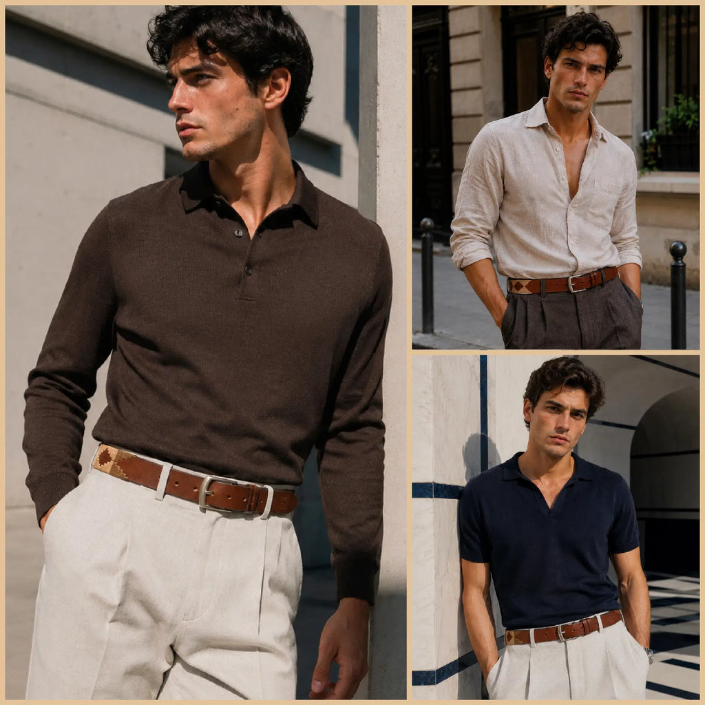 Classic Argentine polo belt by Hamerley – bestselling Argentine-inspired leather polo belt India, collection grid