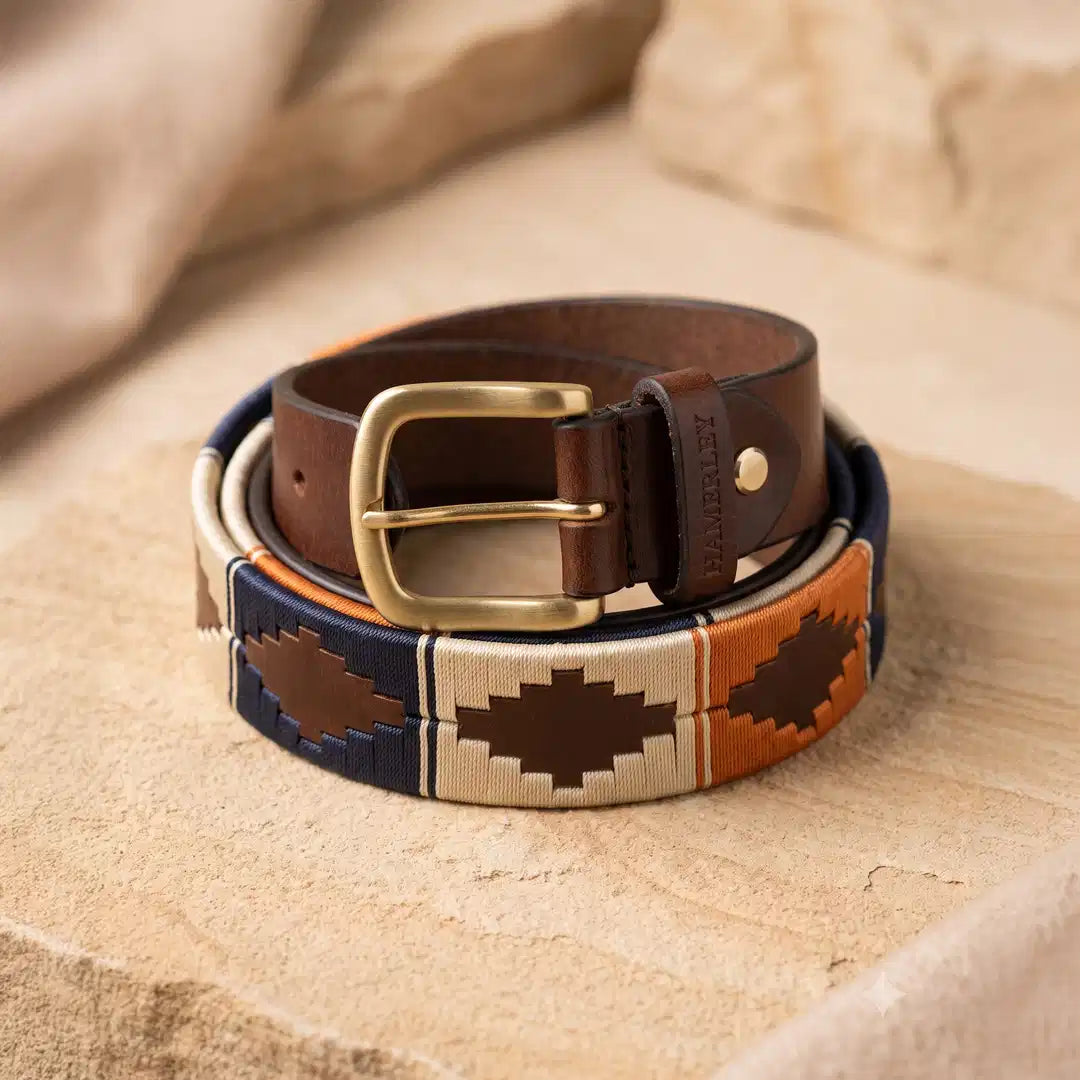Pampa Horizon Handcrafted Polo Belt – Genuine Leather