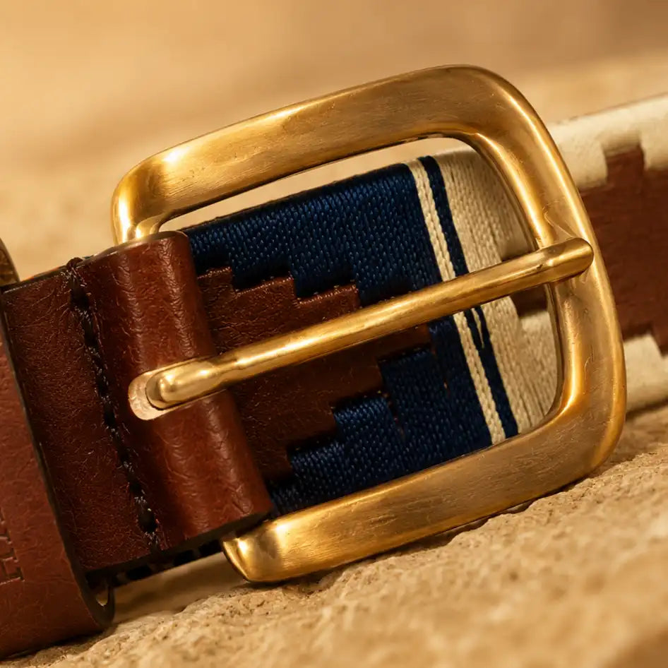 Pampa Horizon Handcrafted Polo Belt – Genuine Leather