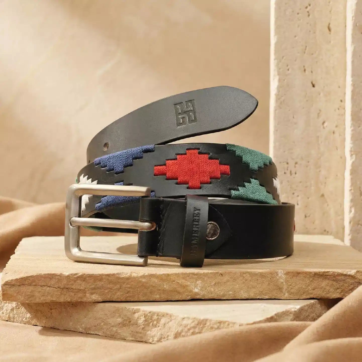 Highland Crest Handcrafted Polo Belt – Genuine Leather